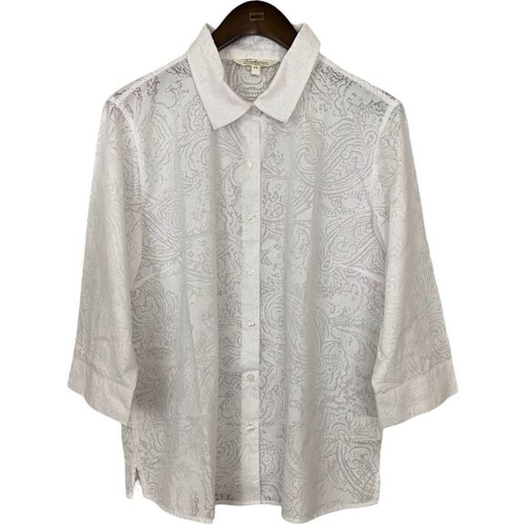 Tradition Country Collection Paisley Blouse - Picture 1 of 4